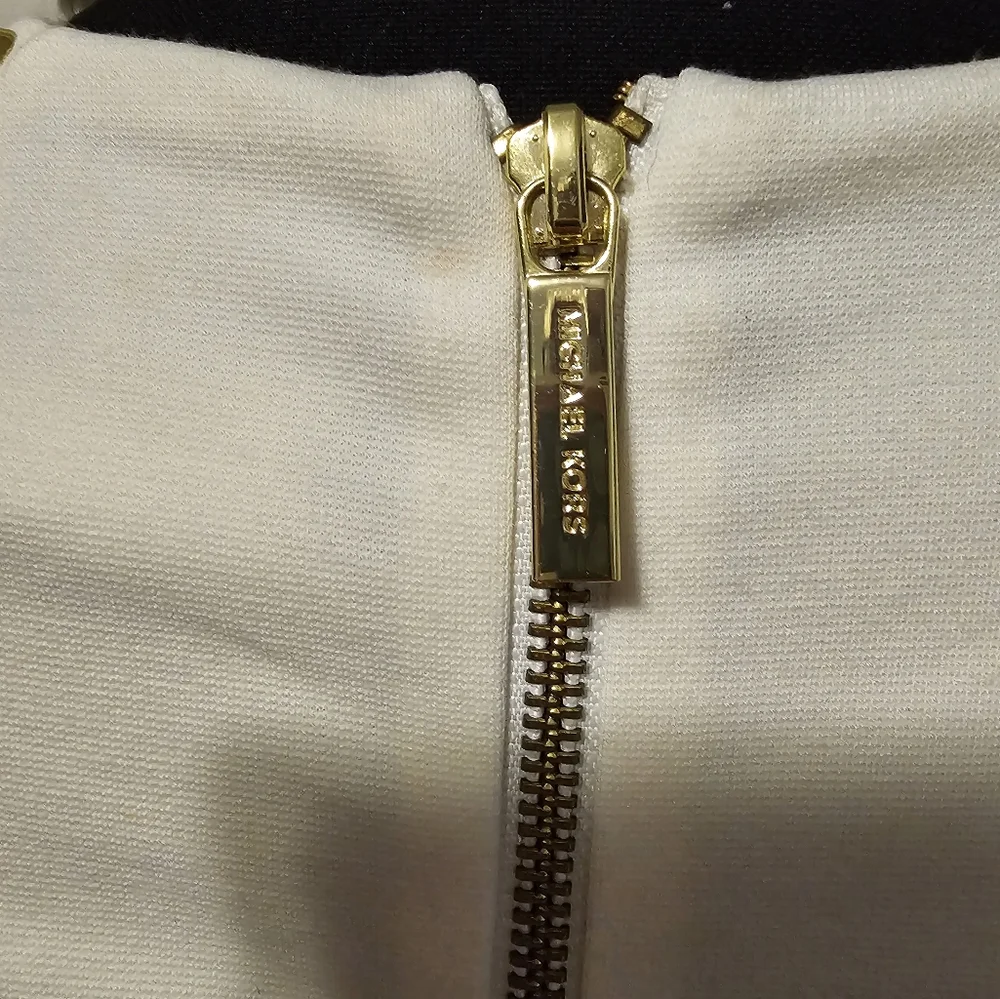 Michael Kors Gold Studded Dress sz 2
